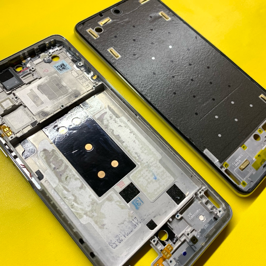 FRAME MIDDLE TATAKAN TEMPAT TULANG RANGKA TENGAH LCD XIAOMI MI11T MI 11 T MI11 T ORIGINAL COPOTAN TE