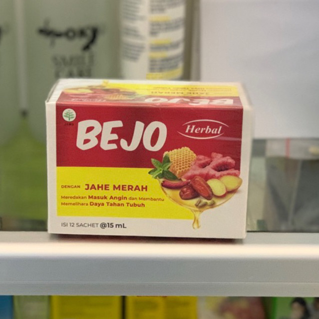 

BEJO herbal jahe merah sachet harga satuan