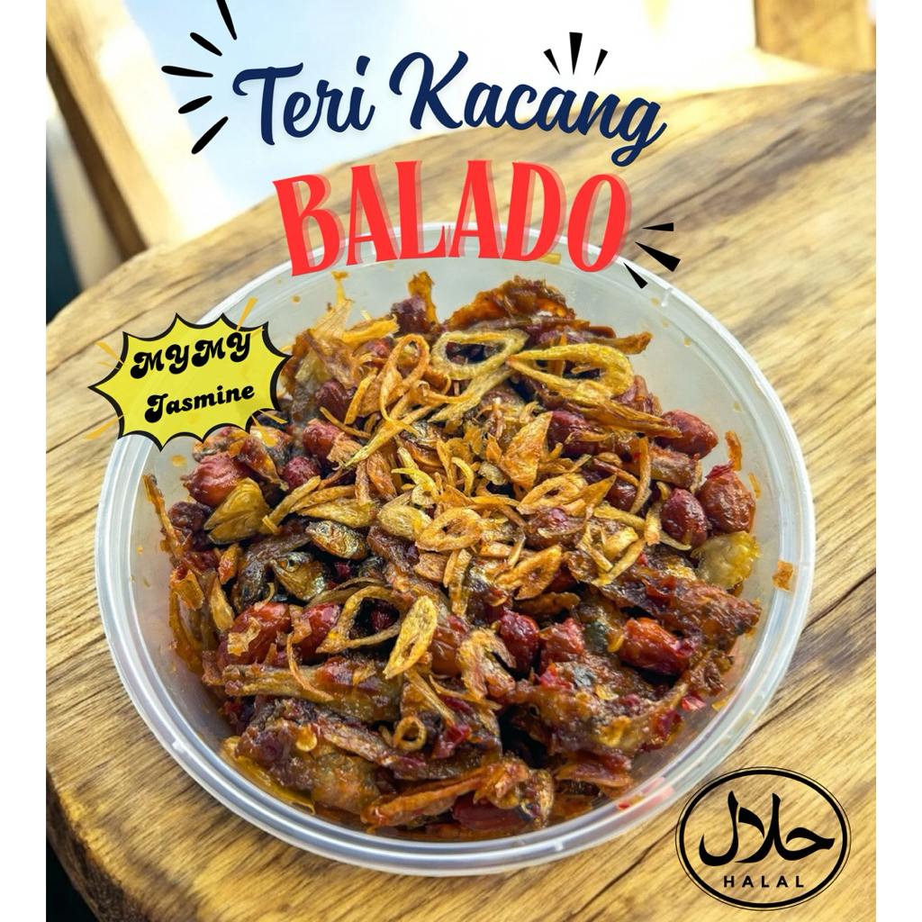 

Teri Kacang Balado pedas manis | Ikan Teri Enak Khas Indramayu by_mymyjas