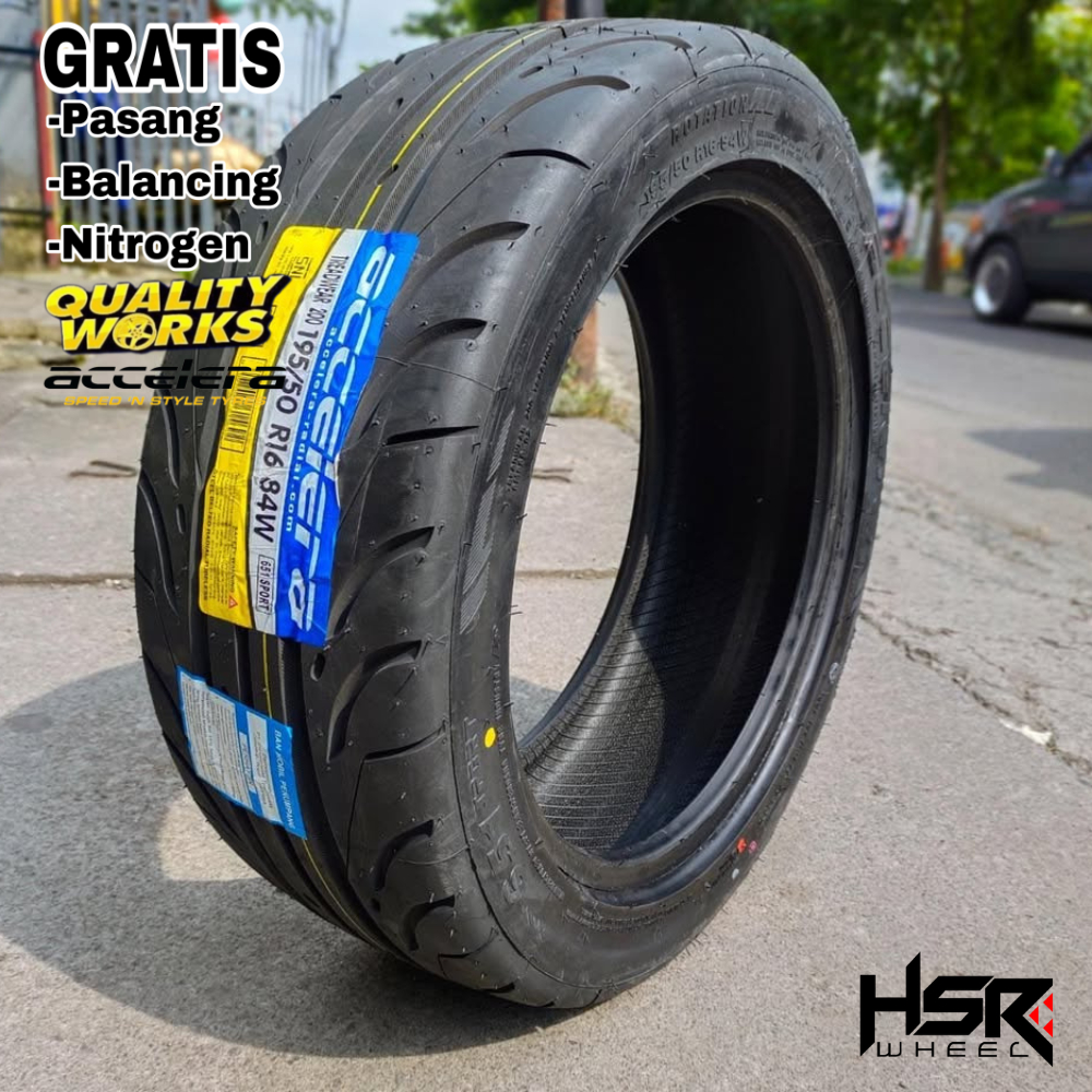ACCELERA 651 SPORT 195 50 R16 TW200 BAN MOBIL SEMI SLICK 195/50 R16