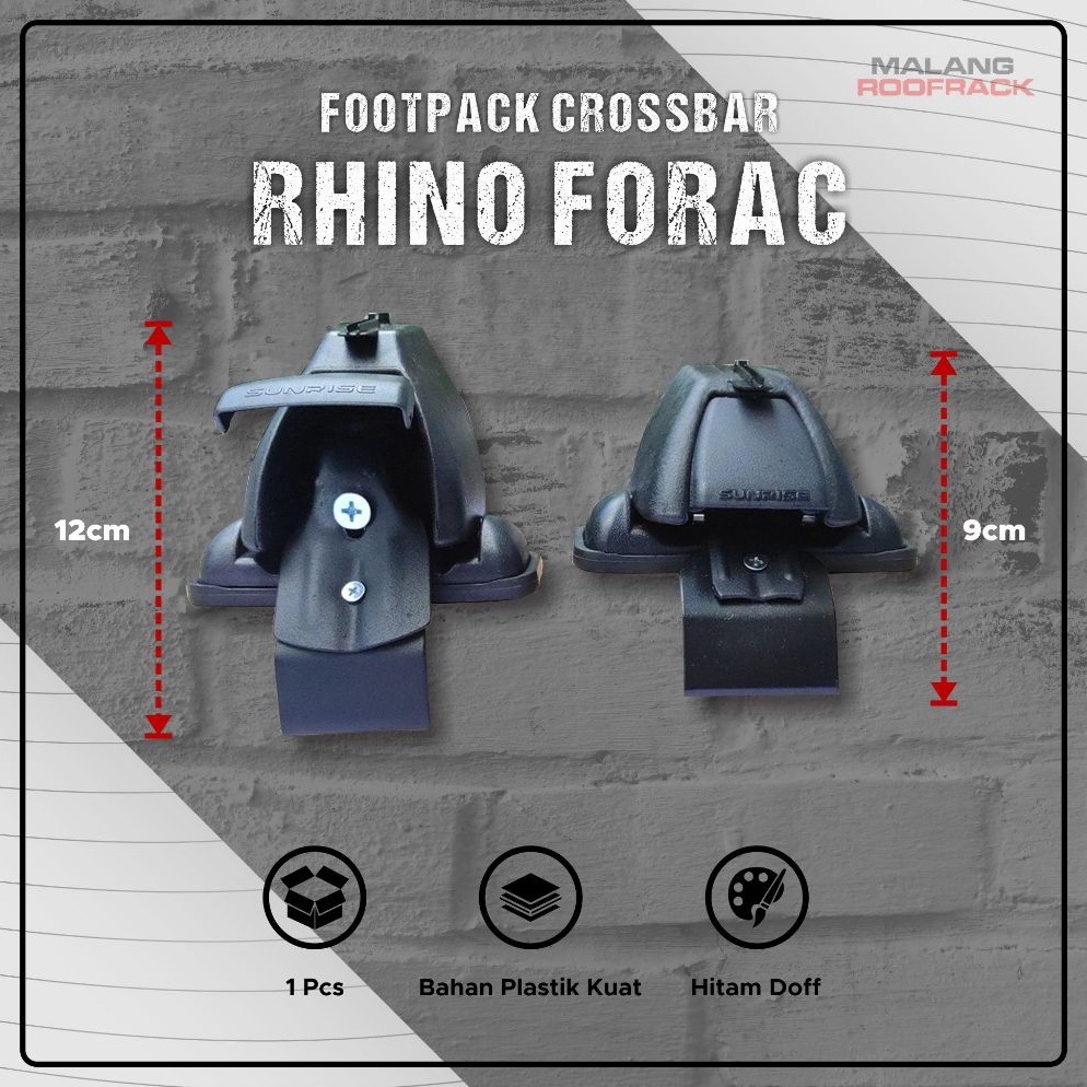 KODE R56S Footpack Crossbar Rhino Forac 1 Biji