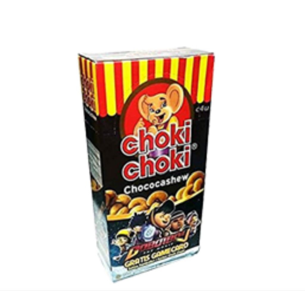 

SNACK - Choki Choki Pasta Cokelat Chococashew Box isi 20