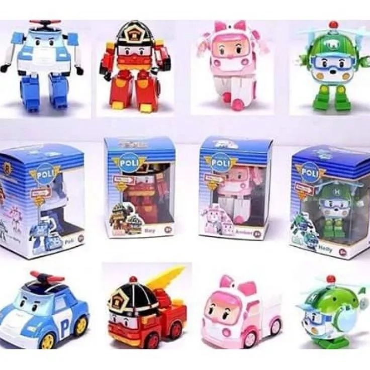 Hot FAMILY TOYS ONLINE SHOP ROBOCAR HERO ROBOT 2 IN 1 TRANSFOMER ROBOT JADI MOBIL MAINAN ANAK ANAK V