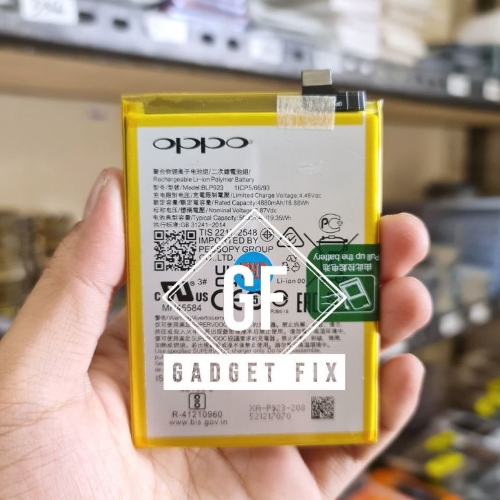 Terjangkau Baterai Batre Oppo BLP923 Original HP Oppo A77S CPH2473 Battery Batrei Tanam Opo A77S