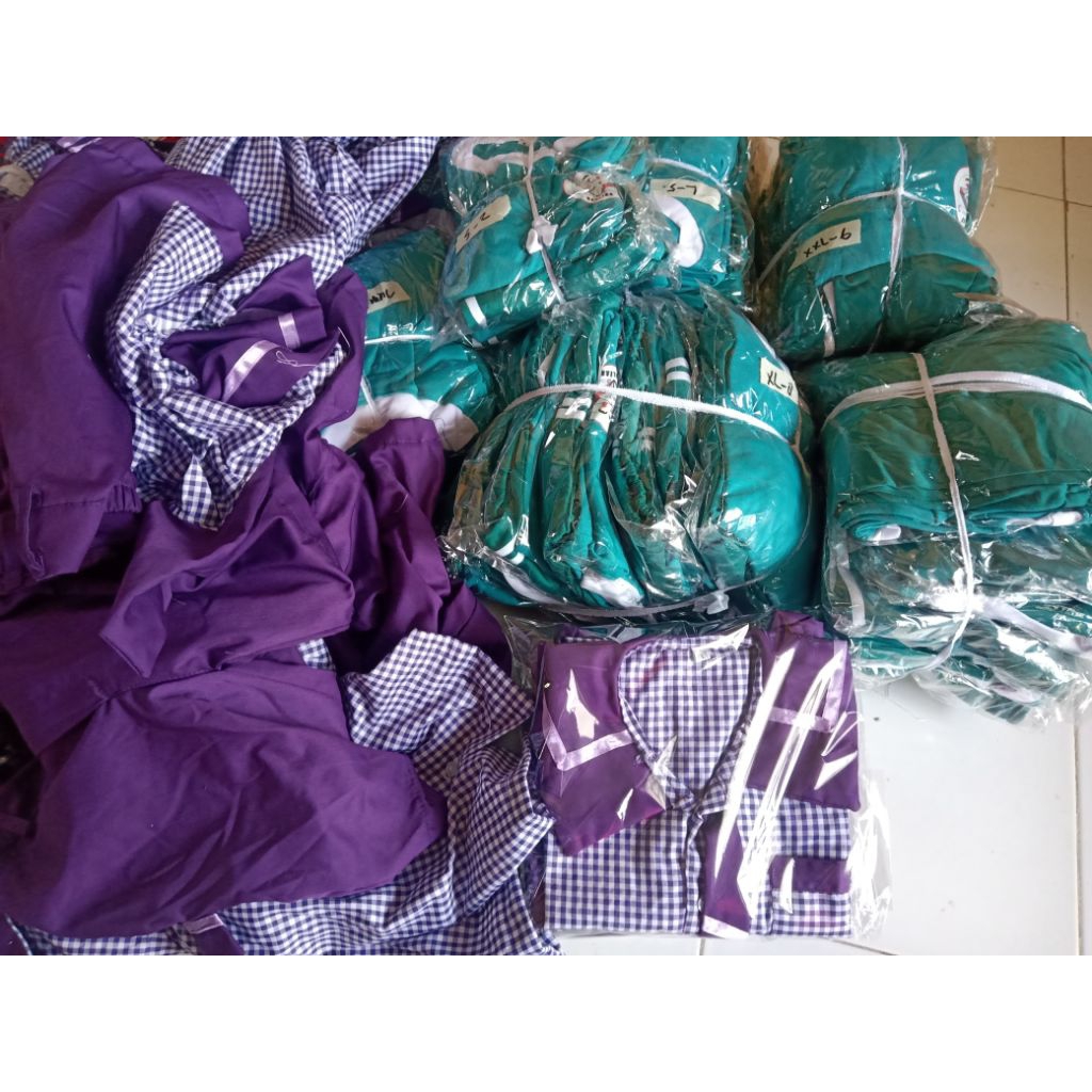 PESANAN CUSTOM SERAGAM PAUD TK SD SMP