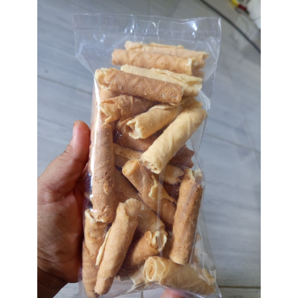 

kue semprong, rokok