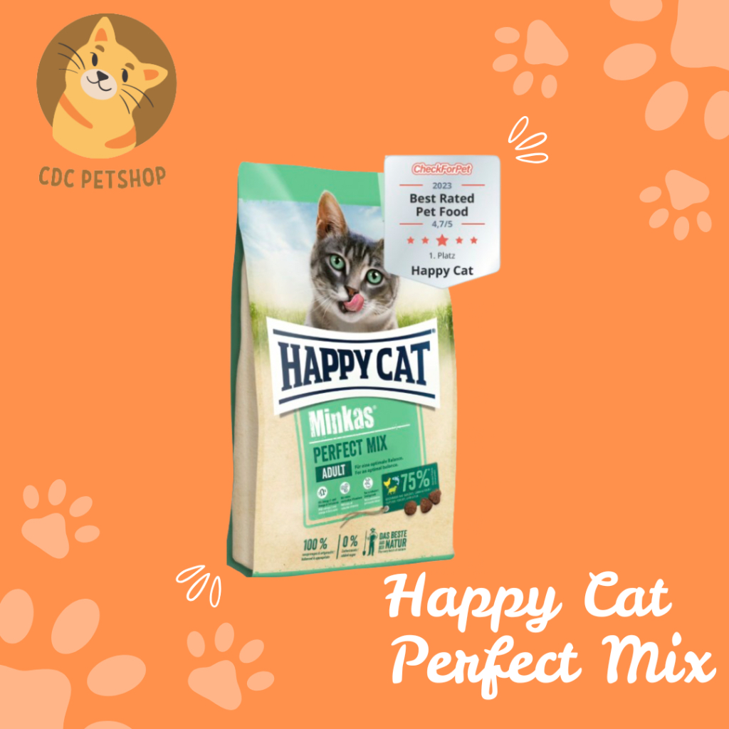 Happy Cat Minkas Mix 10kg 10 Kg / Perfect Mix / Makanan Kucing / Cat Food MAKANAN KUCING