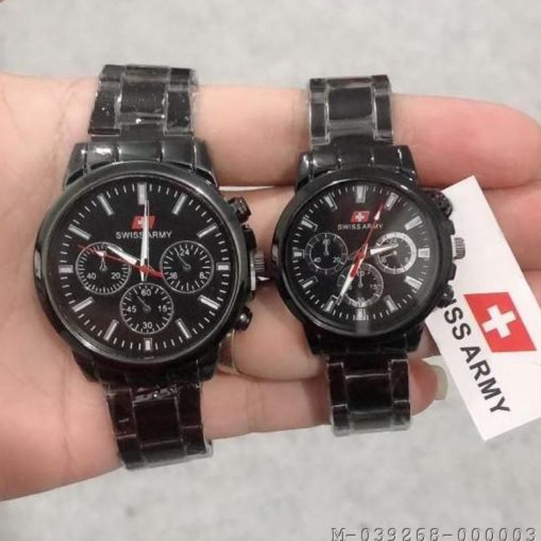 KODE O6T JAM PRIA WANITA COUPLE LIMITED EDITION 5WI55 4RMY KACA DIAMOND