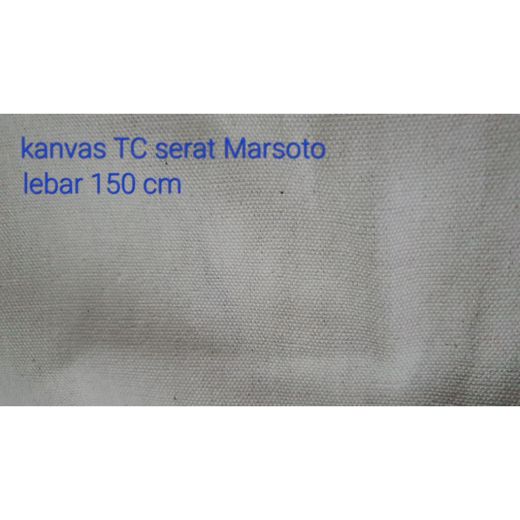 kain kanvas greige marsoto