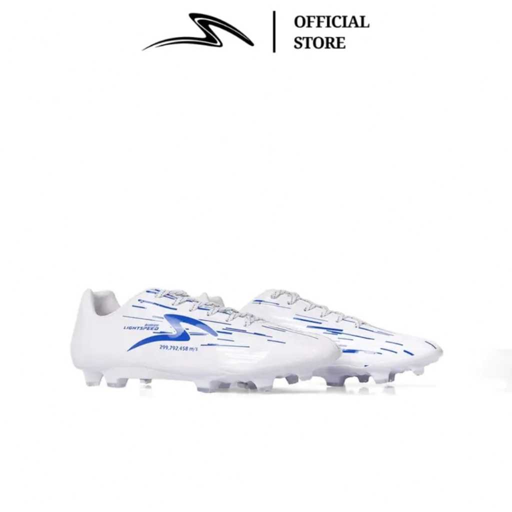 Sepatu Sepakbola SPECS Lightspeed Sepatu Bola Lightspeed Reborn In White Dazzling Blue