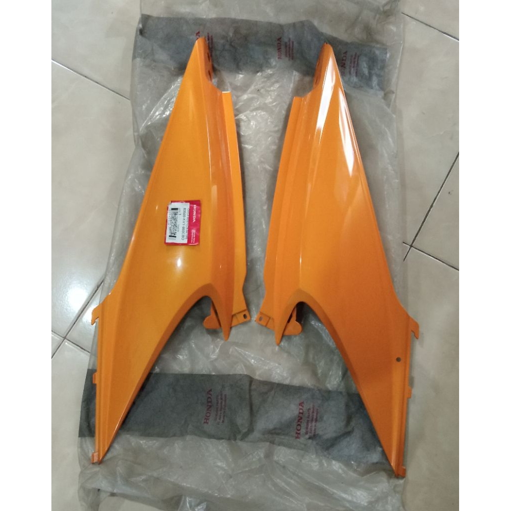 cover body beat karbu original cover body samping honda beat karbu ori
