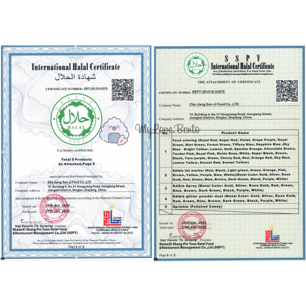 

RB 10 Pcs - Edible Food Pen Untuk Makanan Kue Roti Cookiee Baking Decoration Pulpen Dekorasi Makanan