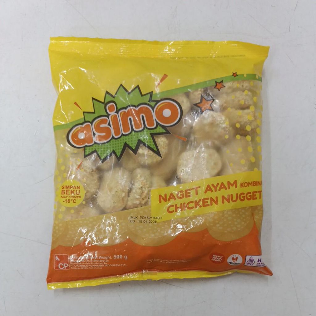 

Asimo Naget Ayam Kombinasi 500 gr