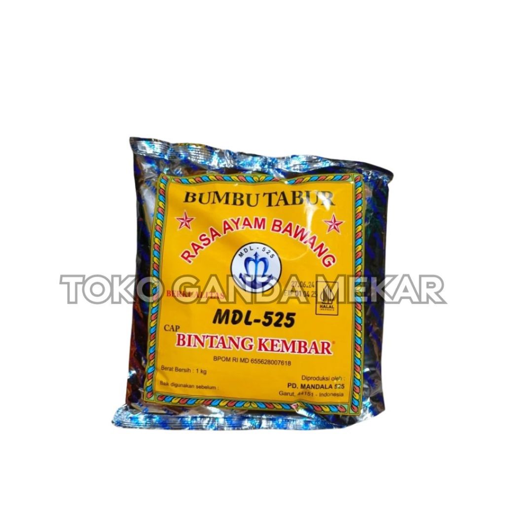 

BUMBU BINTANG KEMBAR MDL-525 AYAM BAWANG 1KG/1000GR