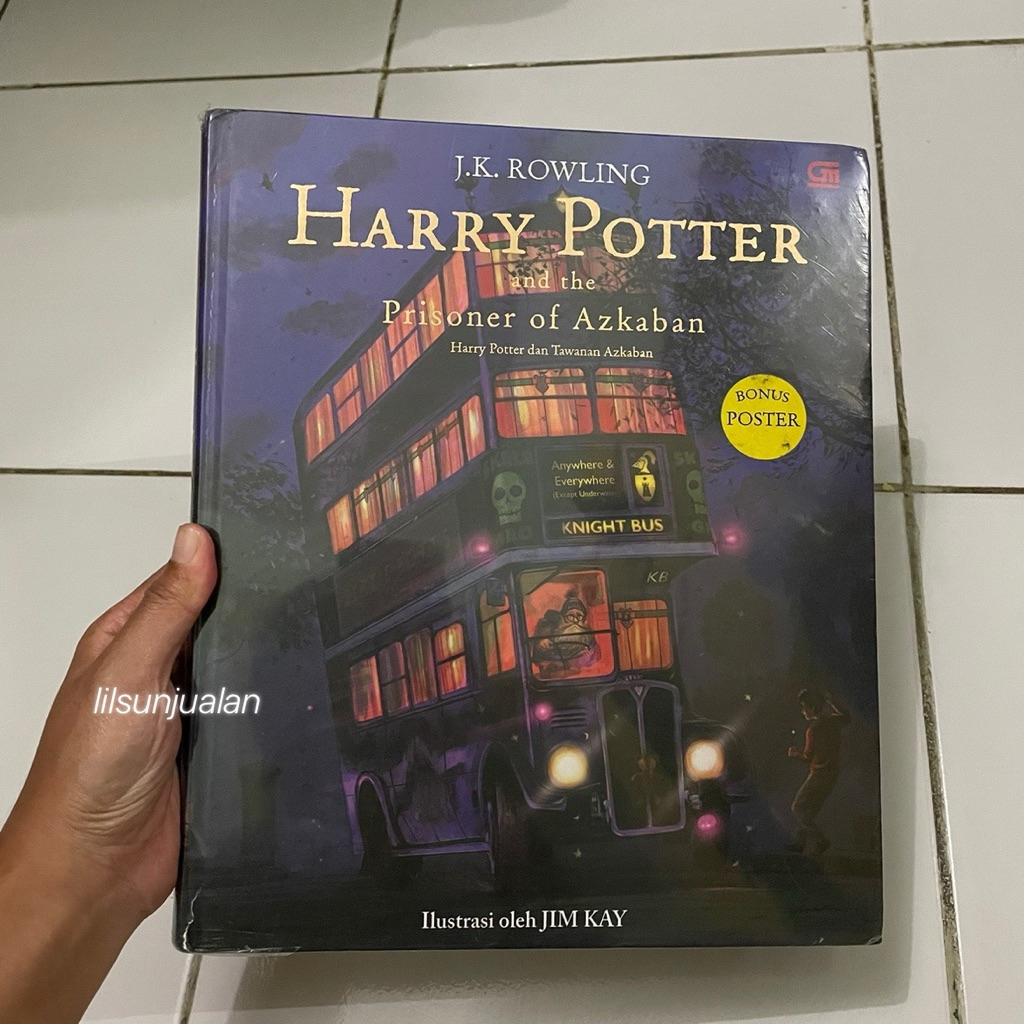 buku novel harry potter Prisoner of Azkaban illustrated by Jim Kay