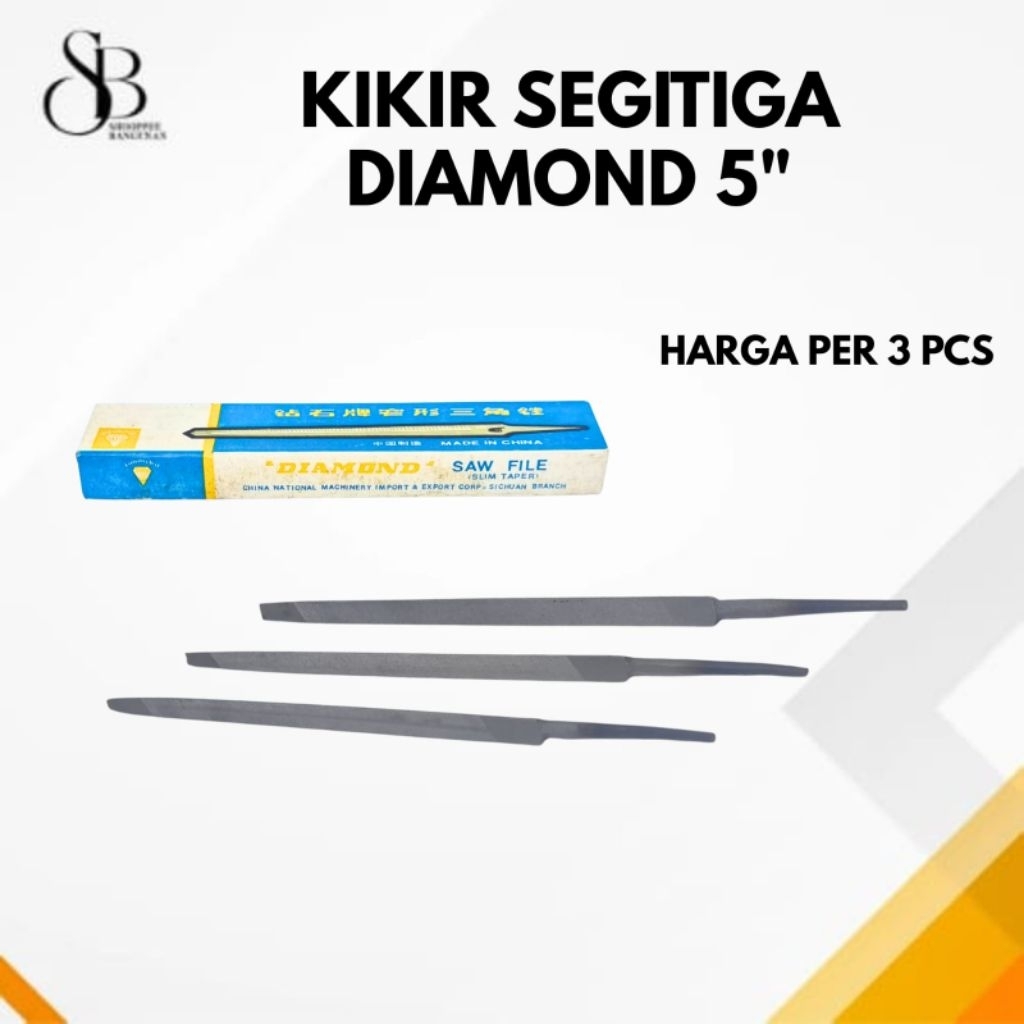 Kikir Segitiga Kikir Gergaji Kikir Besi DIAMOND