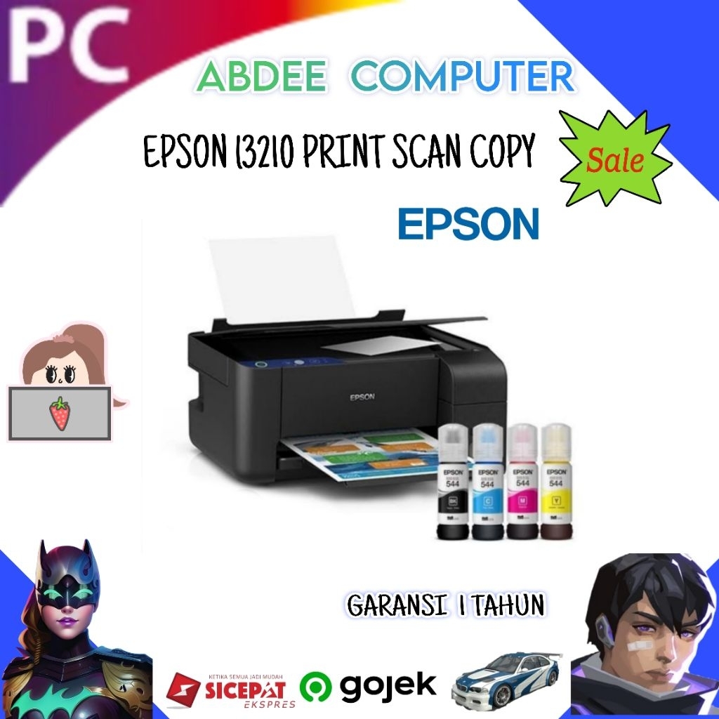 PRINTER EPSON L3210 ALL IN ONE Printer Scan Copy / EPSON L-3210