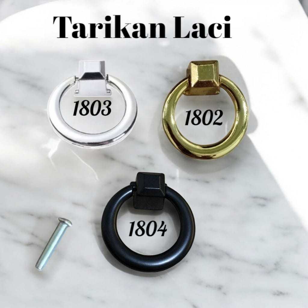 Handle Tarikan Laci Pintu Ring Furniture Modern Minimalis