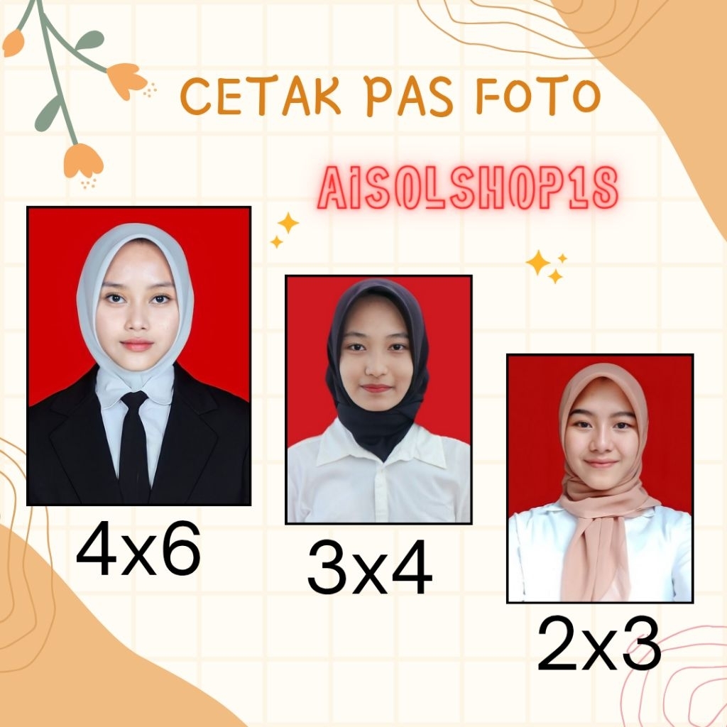 

Cetak Pas Foto Ukuran 2x3 | 3x4 | 4x6