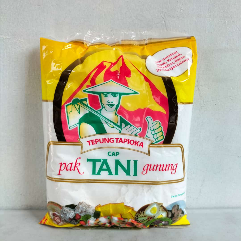 

Tepung Tapioka Cap Tani Gunung 500gr - Sagu Rose Brand