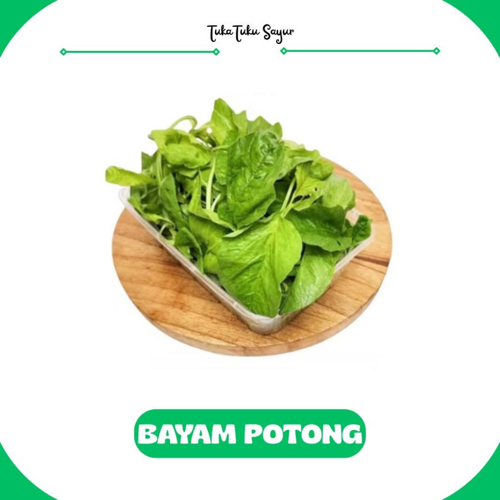 

BAYAM POTONG 1 ikat / SAYUR SIAP MASAK / SAYUR PETIK / SAYUR FRESH - TukaTuku Sayur
