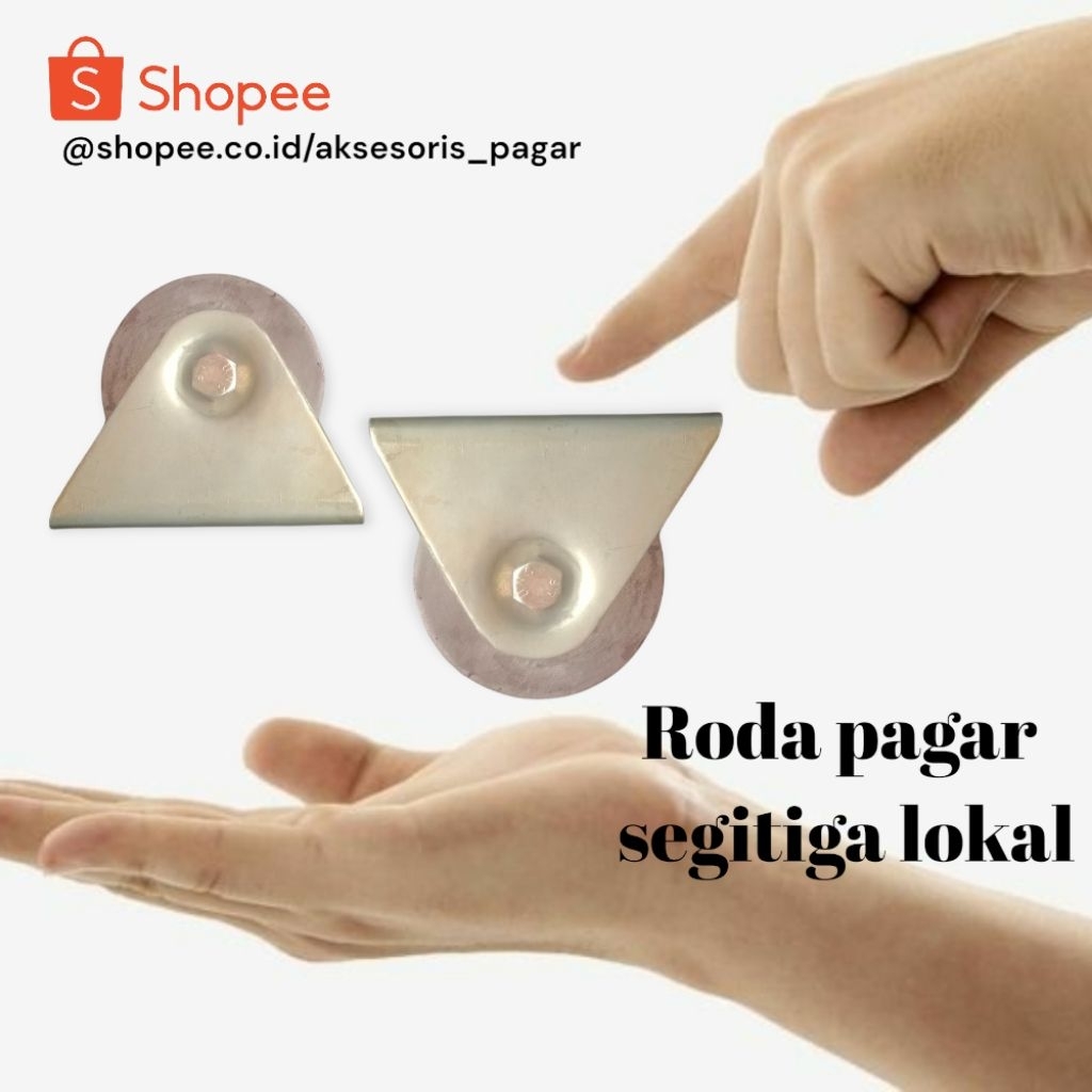 Roda Pintu Pagar Besi Roda Pagar Model U & V Roda Besi Pagar Roda Rel Roda Gerbang Rel Pagar Roda Ge