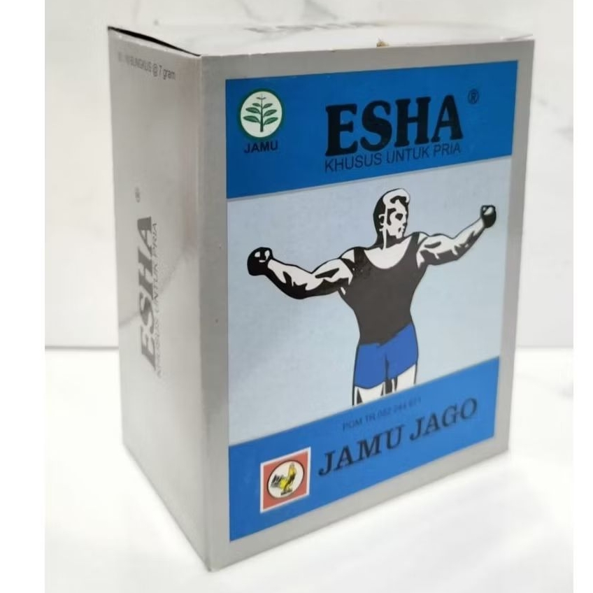 

Jamu Herbal ESHA khusus untuk pria - Jamu Jago isi 10 sachet