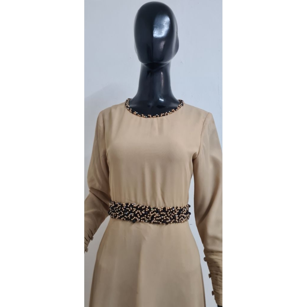 gamis kondangan Simple elegan