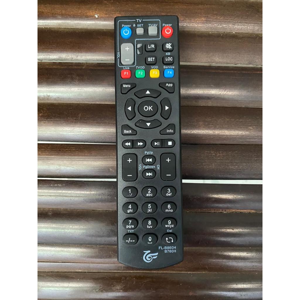 Remote Indihome TV | Suitable For Android TV Box ZTE ZXV10 B860H B760H Hitam
