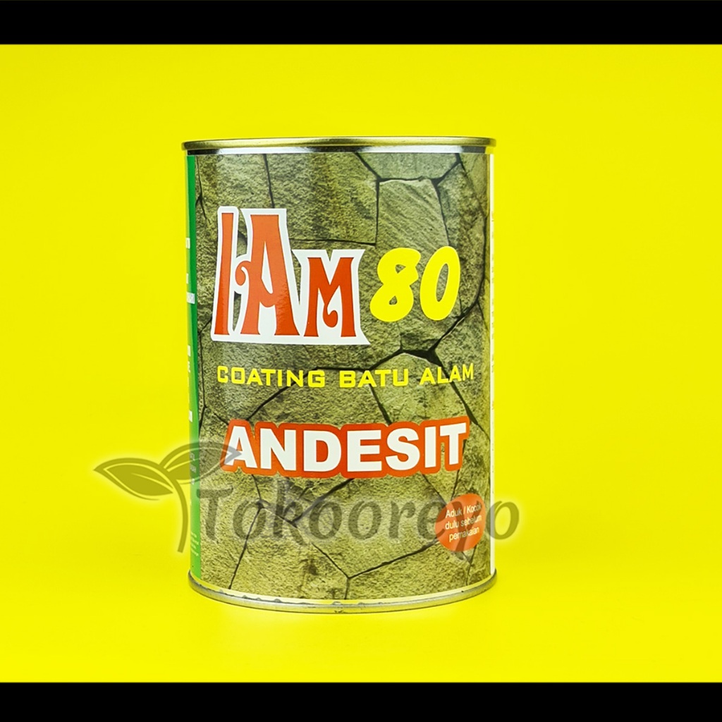 COATING BATU ALAM AM 80 ANDESIT 850 ML PERNIS CAT PELAPIS