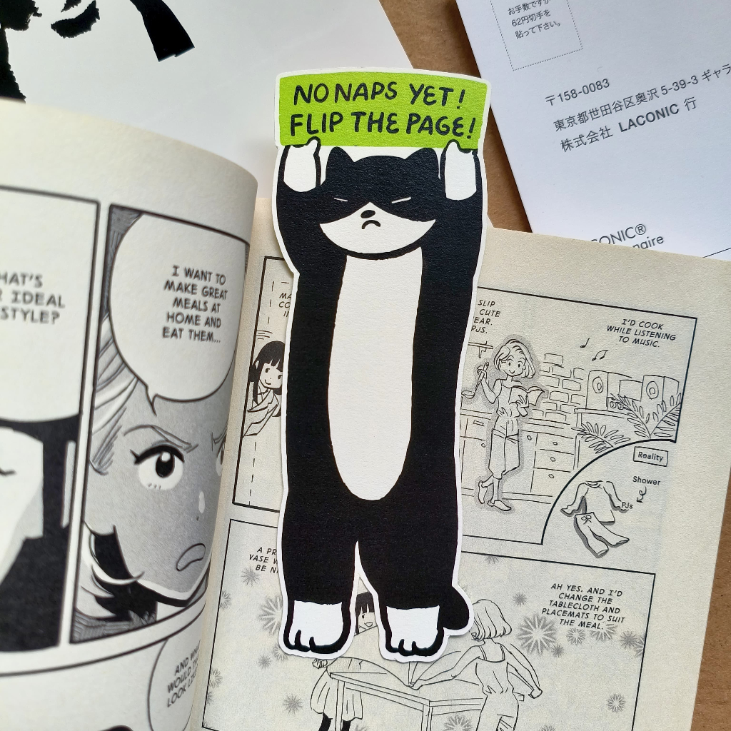 

No Naps Yet! Bookmark / Pembatas Buku