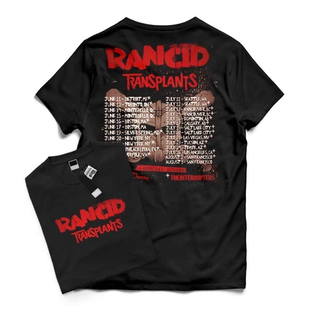 T-Shirt Kaos Merchandise Musik Band Punk Rancid / Rancid