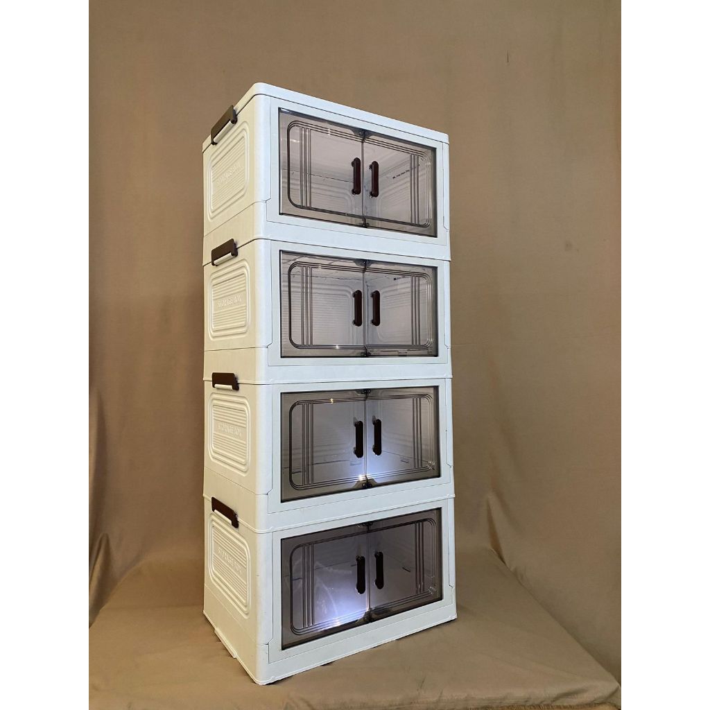 LEMARI LIPAT SERBAGUNA SUSUN 3 SUSUN 4 SUSUN 5 LEMARI PLASTIK ESTETIK SERBAGUNA