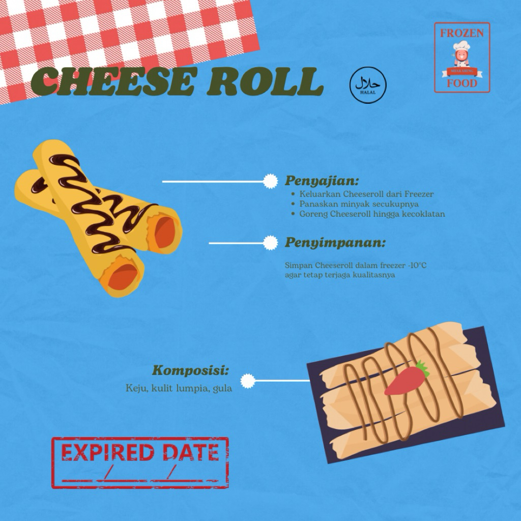 

cheese roll frozen