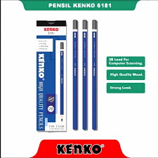

HD Pensil Kayu 2B KENKO / Pensil 2B 6181