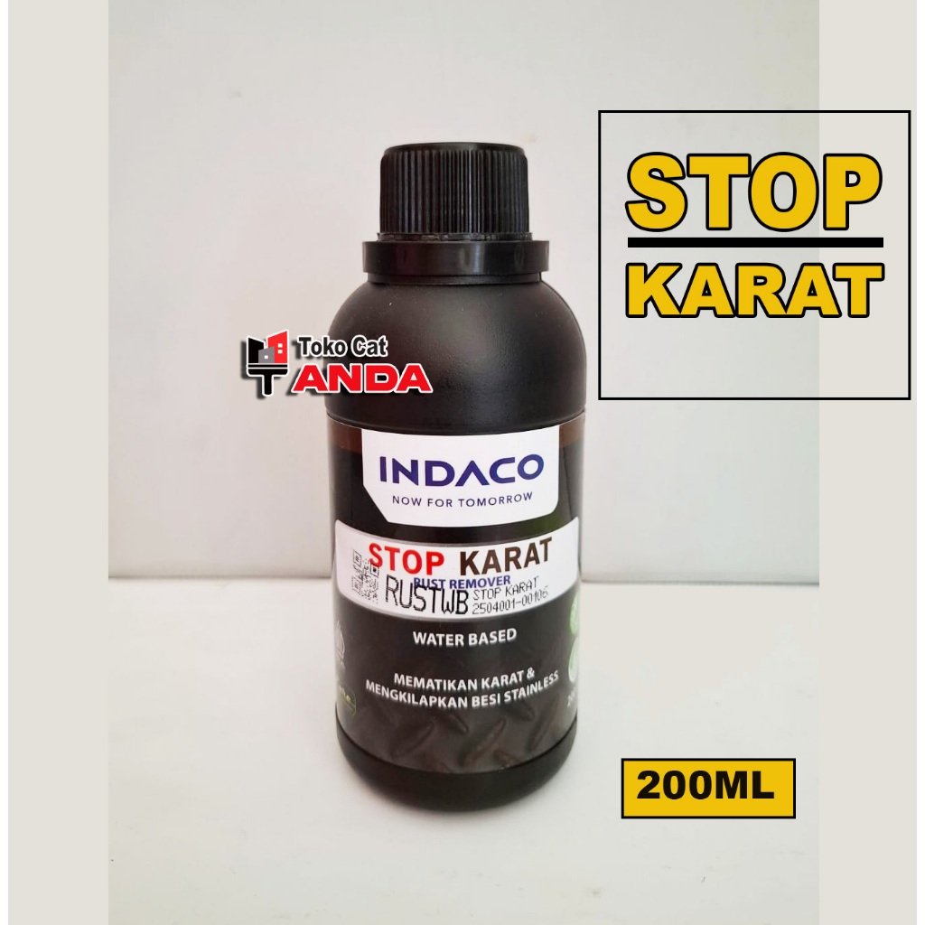 STOP KARAT Indaco 200ML - Pembersih Karat - Rust Remover - Penghilang karat