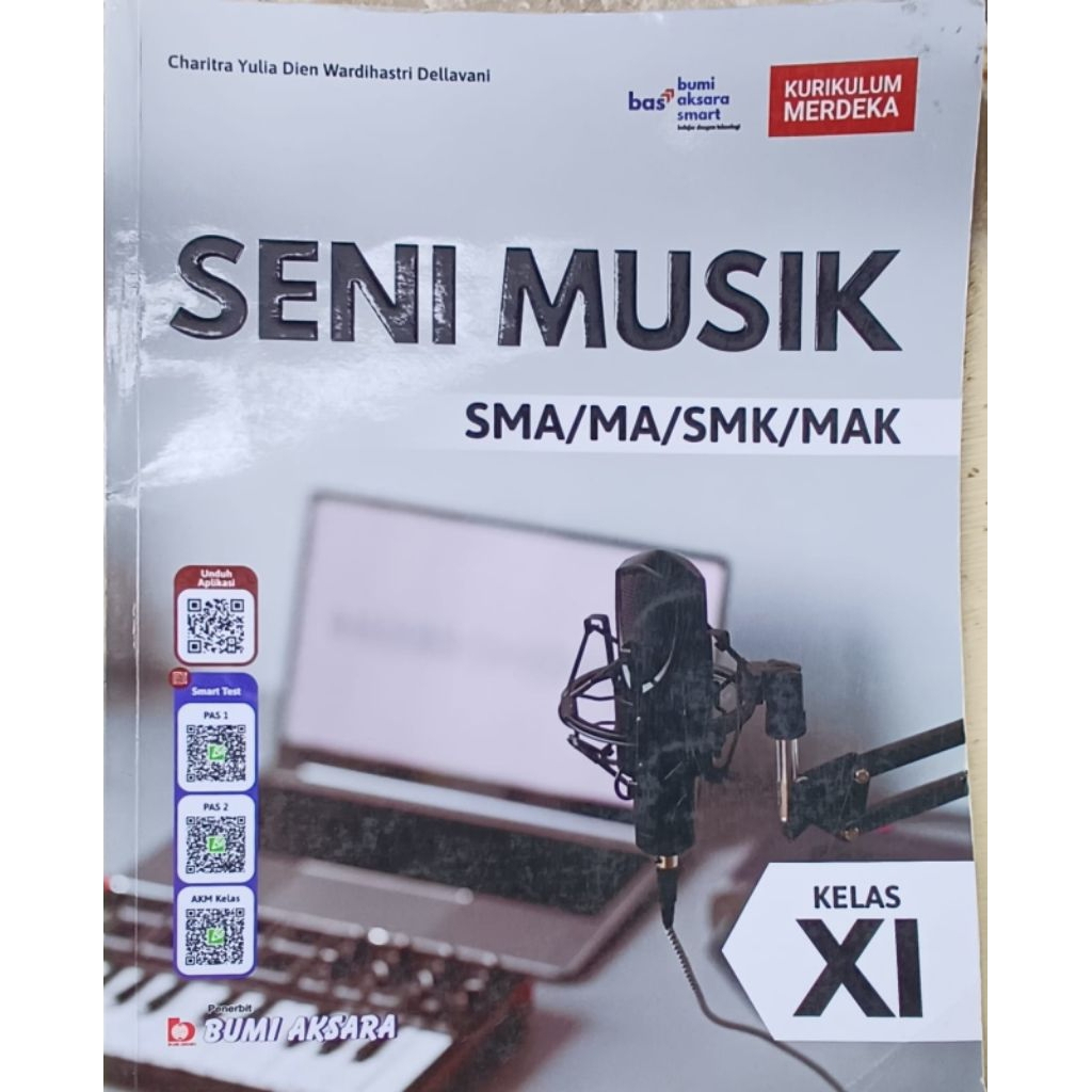 Buku seni musik kelas 11 sma kumer [ buku bekas ]
