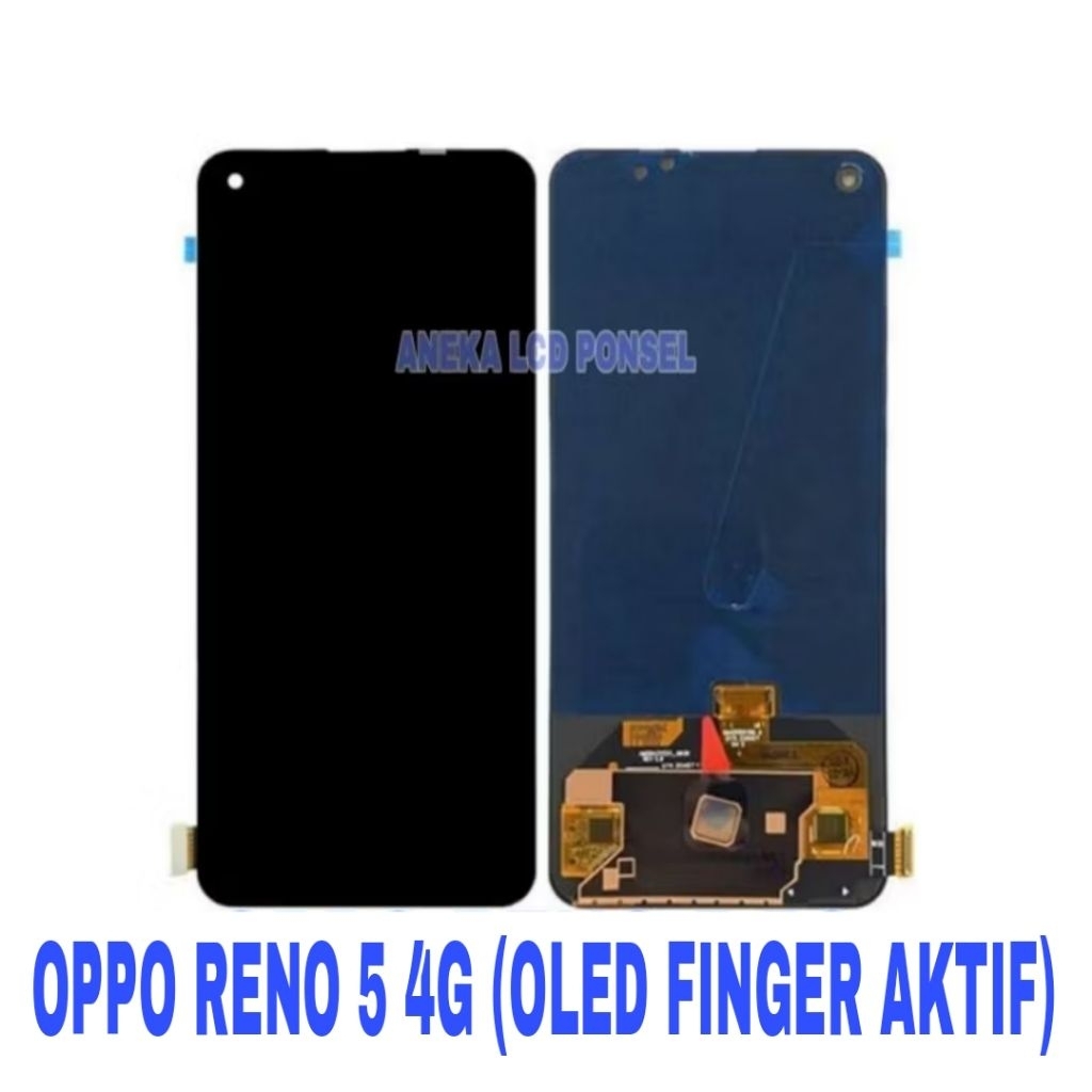 LCD+TOUCHSCREEN OPPO RENO 5 4G(OLED FINGER AKTIF)FULLSET