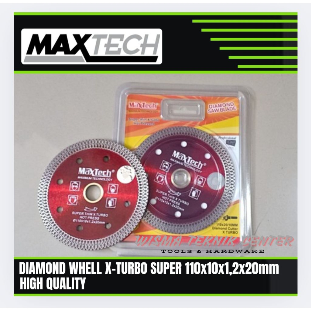Mata Gerinda Potong Granite X Turbo Mata Potong Maxtech