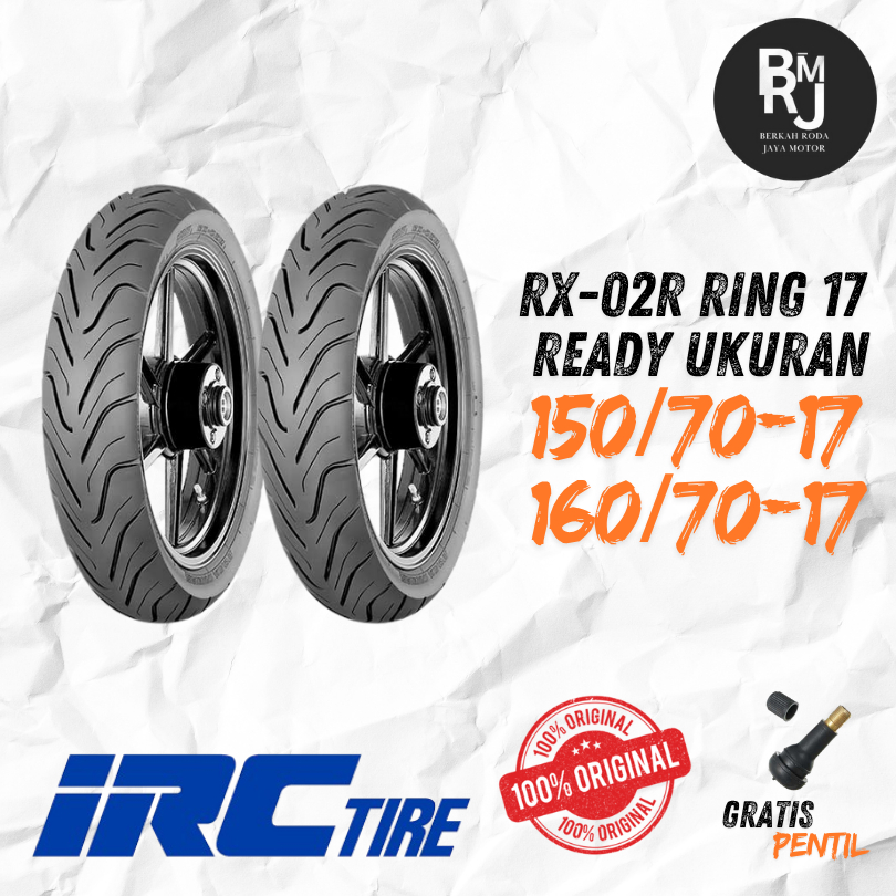 BAN MOTOR MOGE IRC RX-02 Ring 17 MOGE CB150R CBR150R R25 R15 NINJA250