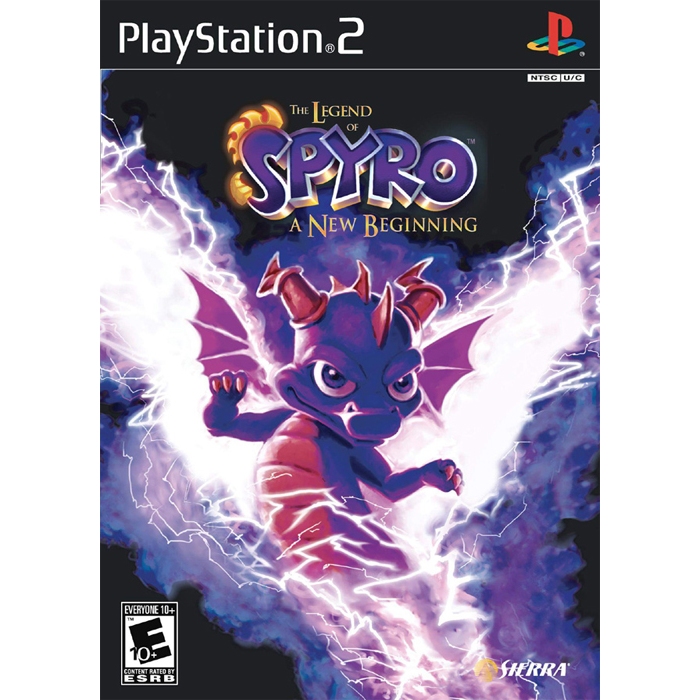 Kaset Playstation 2 - The Legend of Spyro A New Beginning