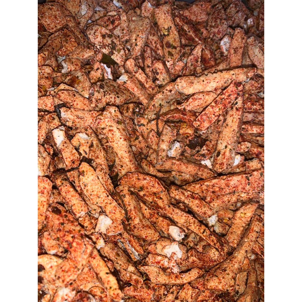 

BASRENGPEDASCIKRUH500gr/basrengcikruh/basogoreng/basrengdaunjeruk//basrengviral/