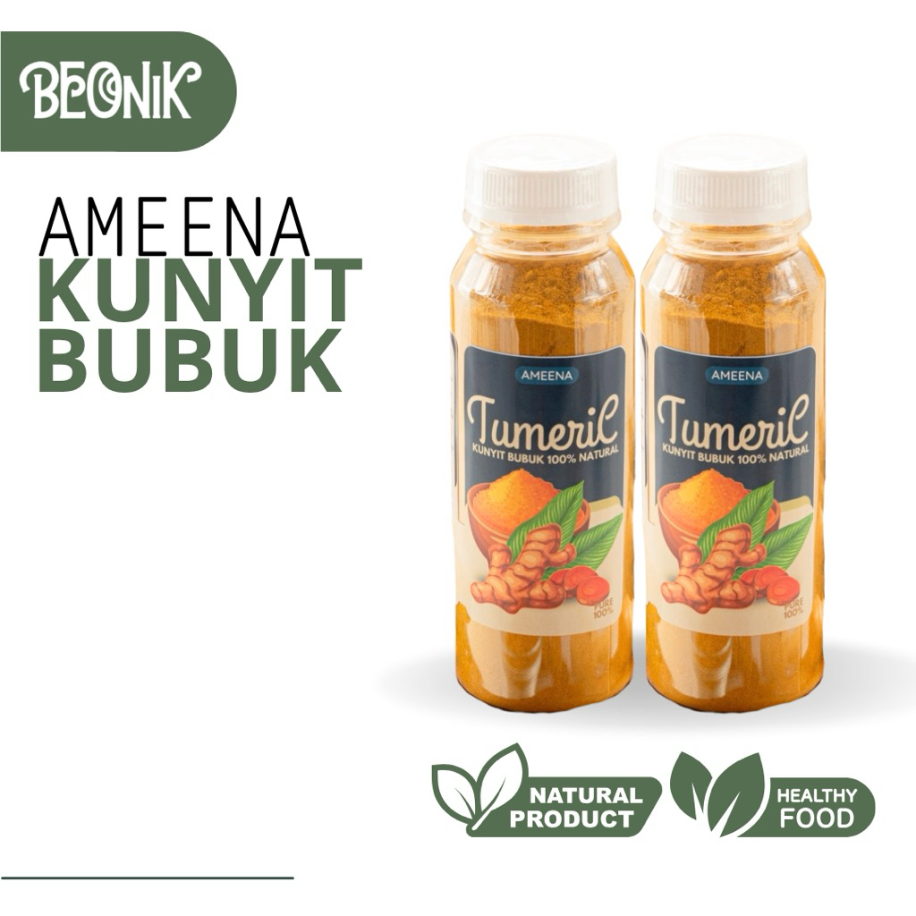 

Kunyit Bubuk Asli 120GR | Ameena Premium Quality