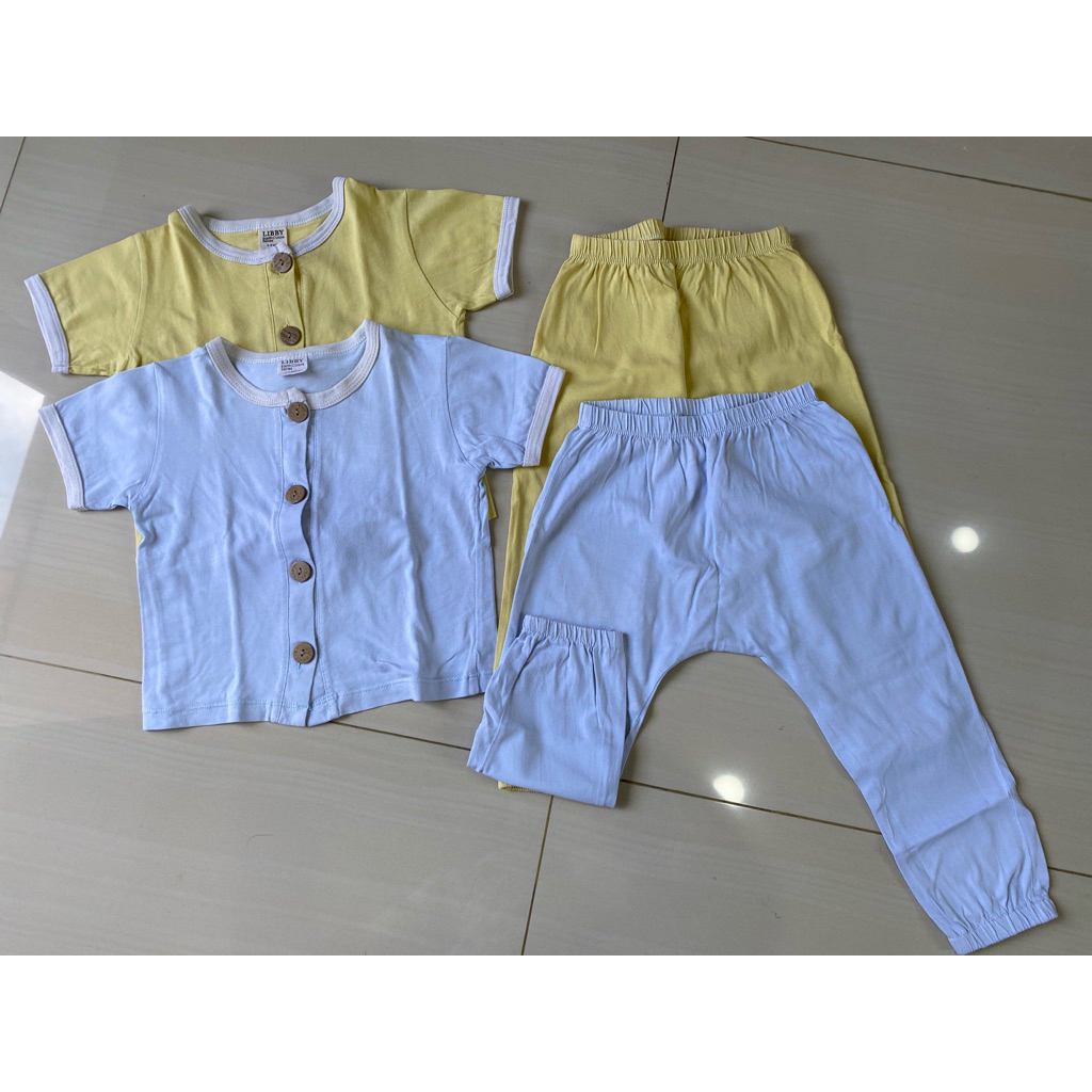 Preloved baju setelan anak laki-laki 3-4tahun LIBBY