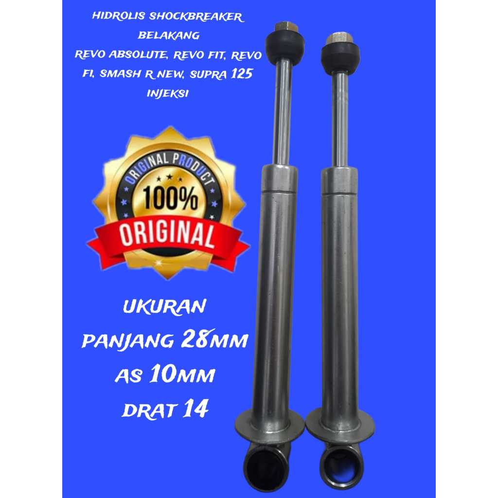 HIDROLIS/HIDROLIK  SHOCK BREAKER BELAKANG REVO ABSOLUTE, BLADE NEW BAUT 14/ AS 10MM