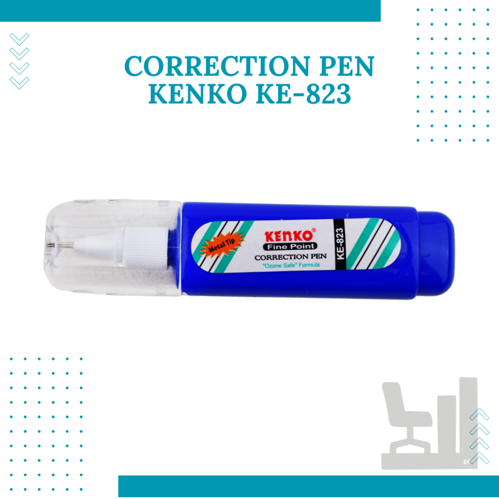 

Kenko Correction Fluid Pen KE-823 | Tipe X cair
