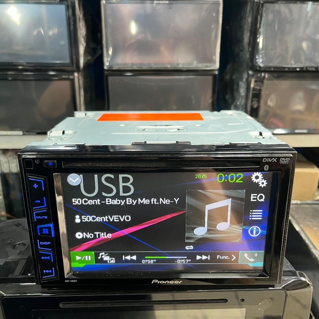 Head unit Pioneer AVH 285 BT Good conditions