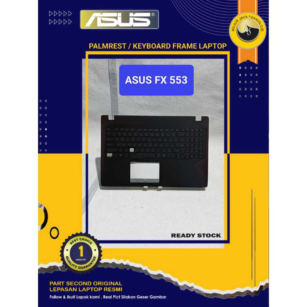 Palmrest Asus Keyboard Frame Top Case Asus ROG FX 553 GL553 GL553VD GL553VE GL553VW GL553V Minus Tut