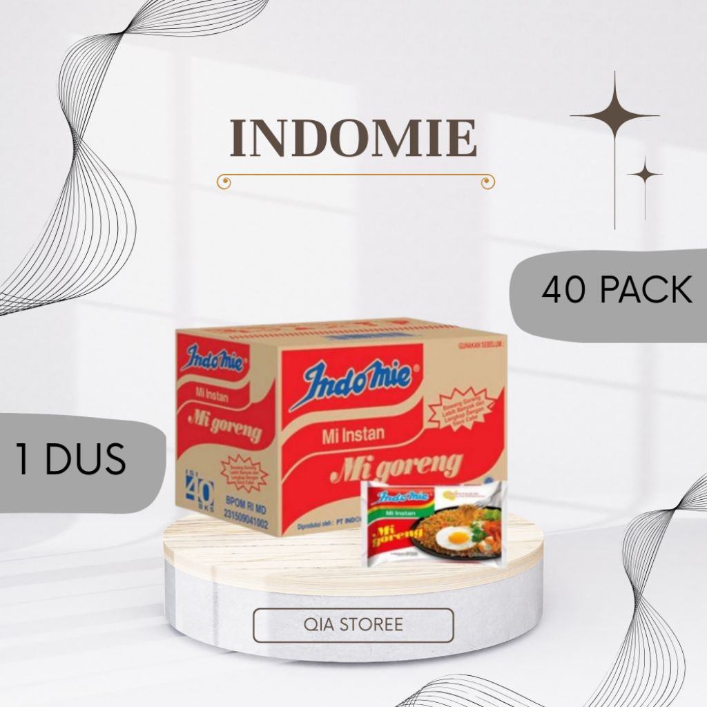 

INDOMIE mie goreng (1 Dus isi 40 pcs)