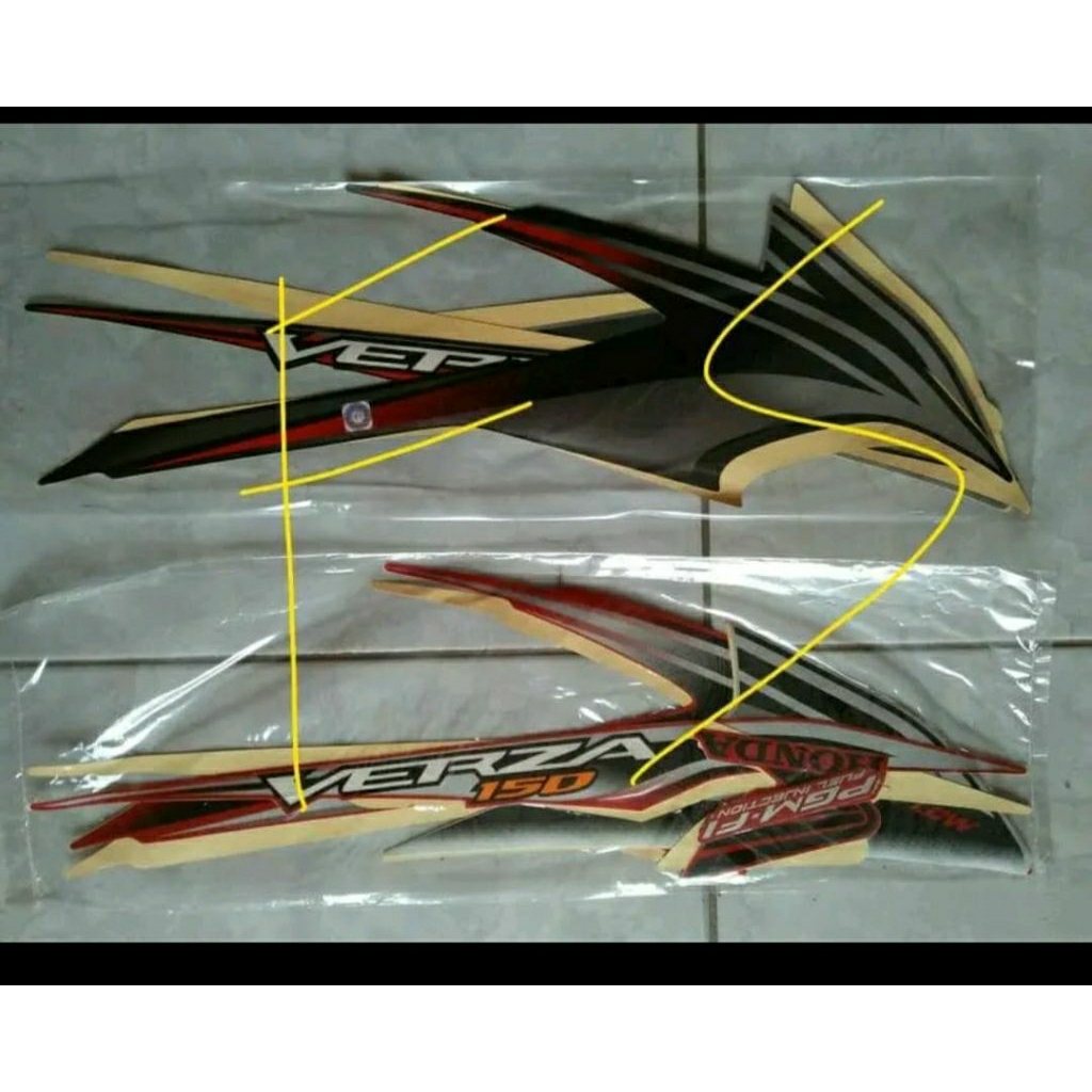 striping stiker cb Verza 2014